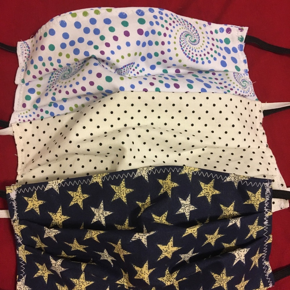 Set of 3 face masks